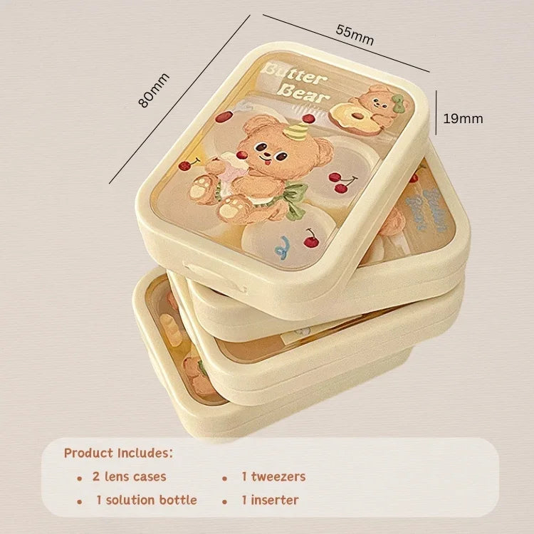 Butter Bear Contact Lens Travel Kit