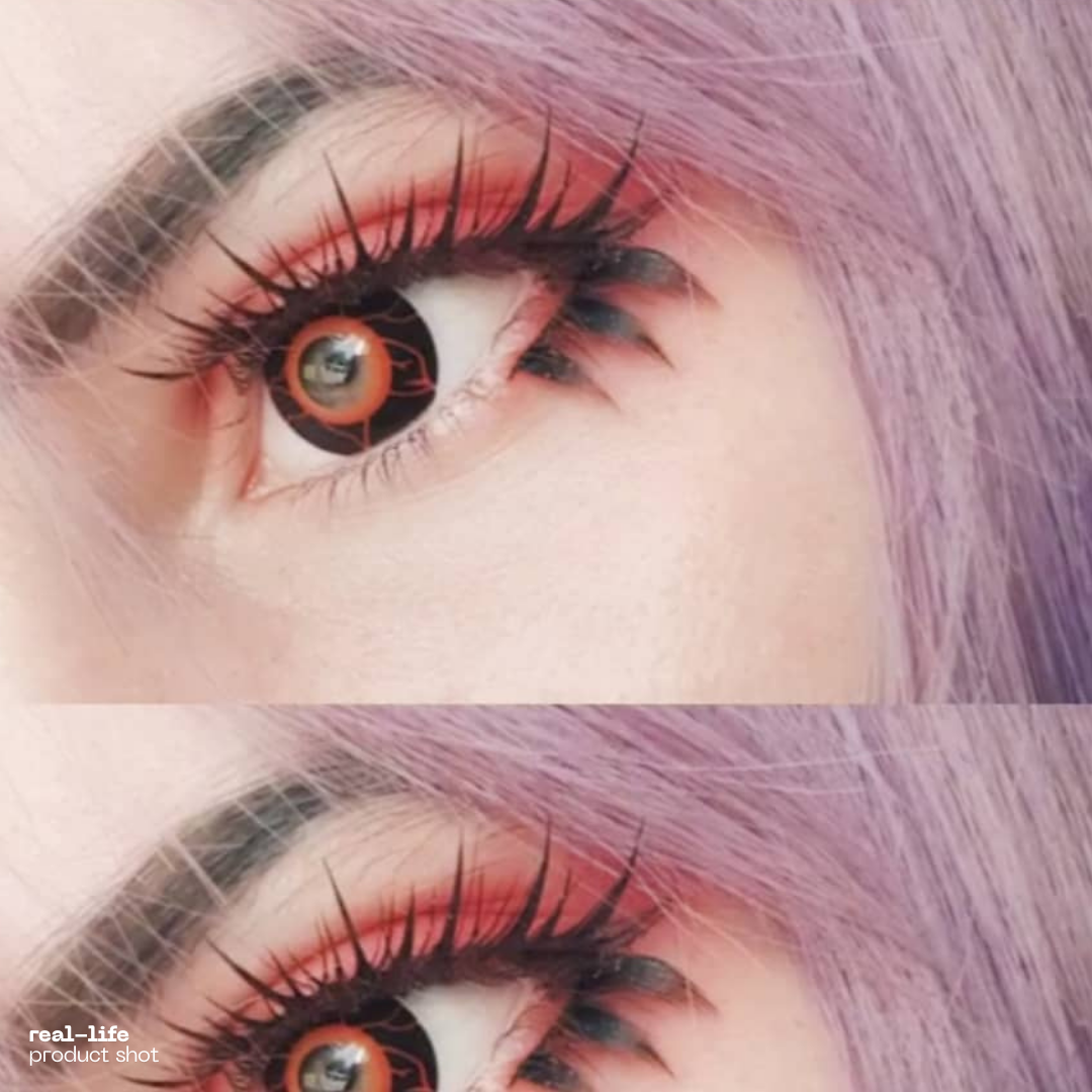 Ghoul Red Eclipse Anime Lens