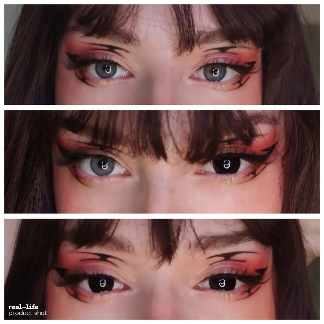 Intense Black Crazy Lens