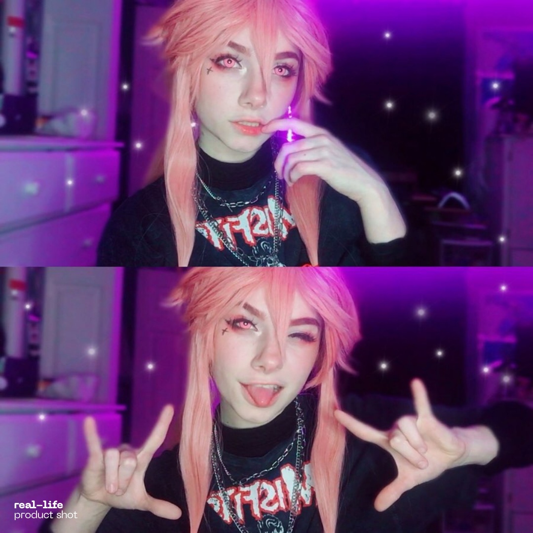 Pink Manson Crazy Lens