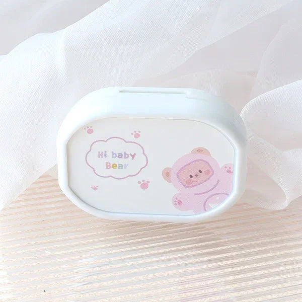 Kawaii Lens Travel Buddy (BabyBear White)