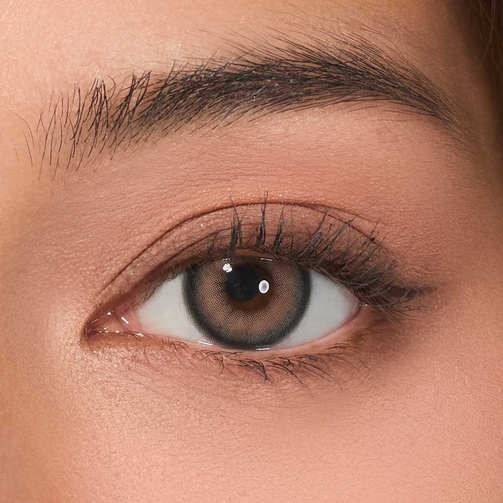 Pretty in Pink lenses with natural warm brown finish and slight pinkish hue