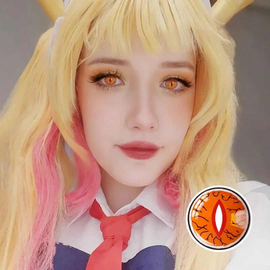 Muzan Kibutsuji Eyes Contact Lens - HoneyColor