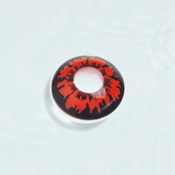Red Hellfire Crazy Lens - HoneyColor