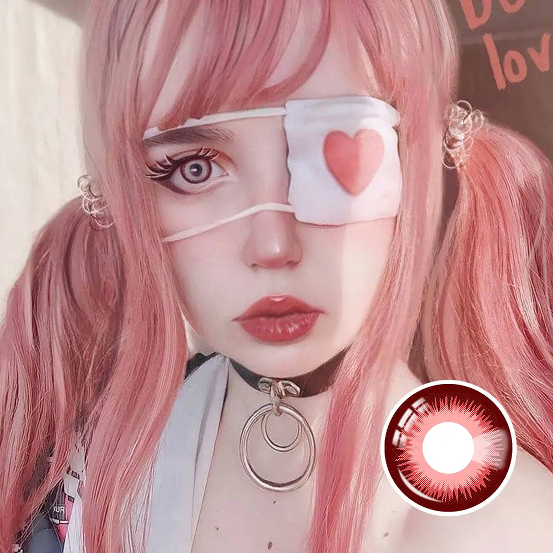 Diablo Red Crazy Lens - HoneyColor