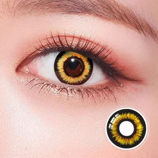 New Twilight Yellow Horror Lens - HoneyColor
