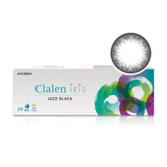 Clalen Iris 1Day Jazz Black (10 lenses) - HoneyColor