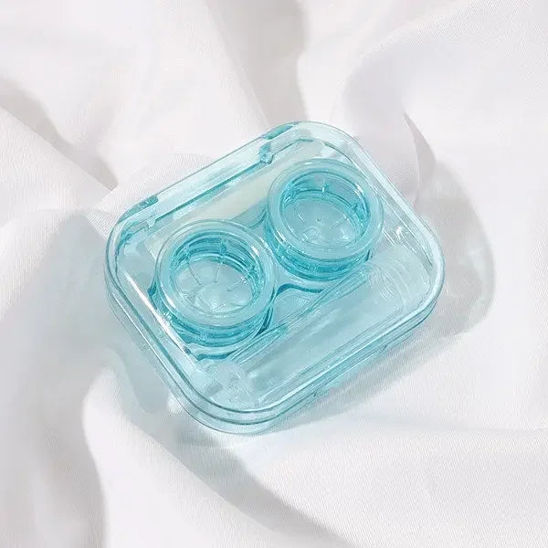 Ins Style Screwless Cap Lens Travel Kit (Sea Blue) - HoneyColor