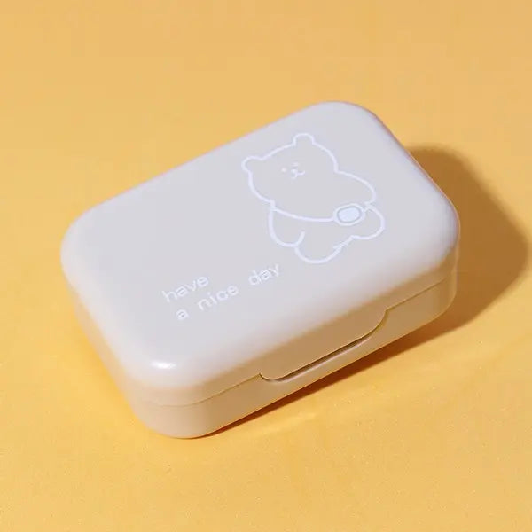 Nice Day Bear Lens Travel Kit (Beige) - HoneyColor