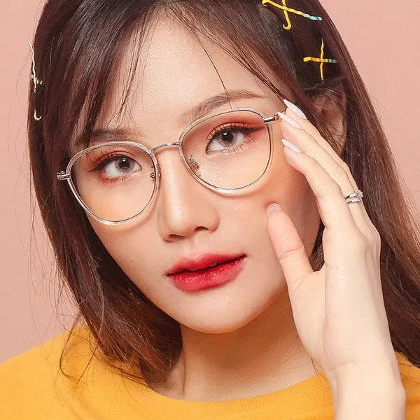 VEU Chora Eyeglasses 0083 54 Silver - HoneyColor