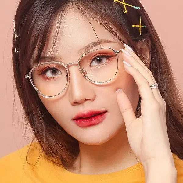 VEU Chora Eyeglasses 0083 54 Silver - HoneyColor