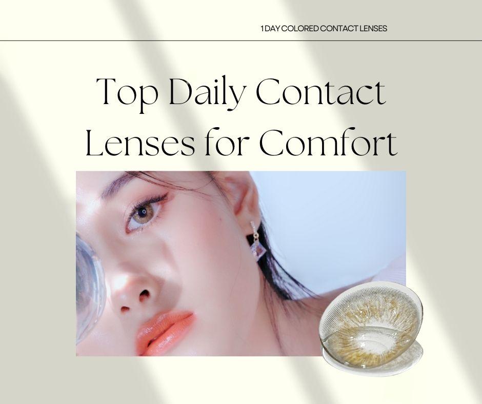 Top Daily Contact Lenses for Comfort