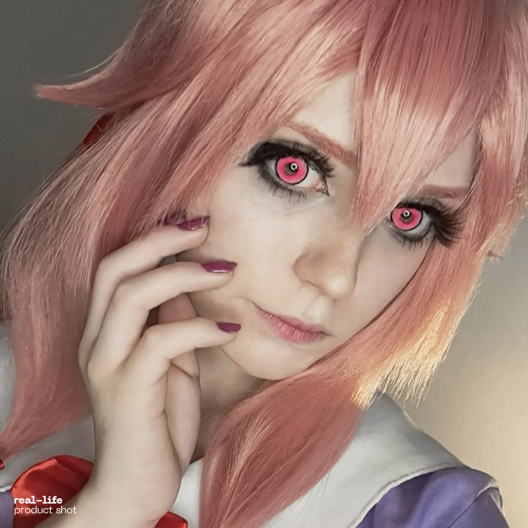 Anime Pink Contact Lens