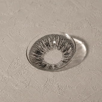 Black colored contact lens
