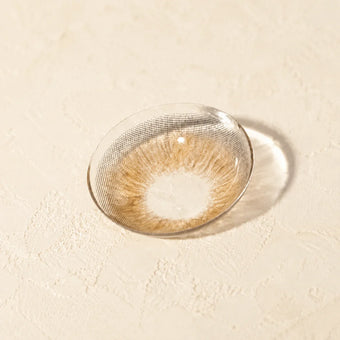 Brown colored contact lens