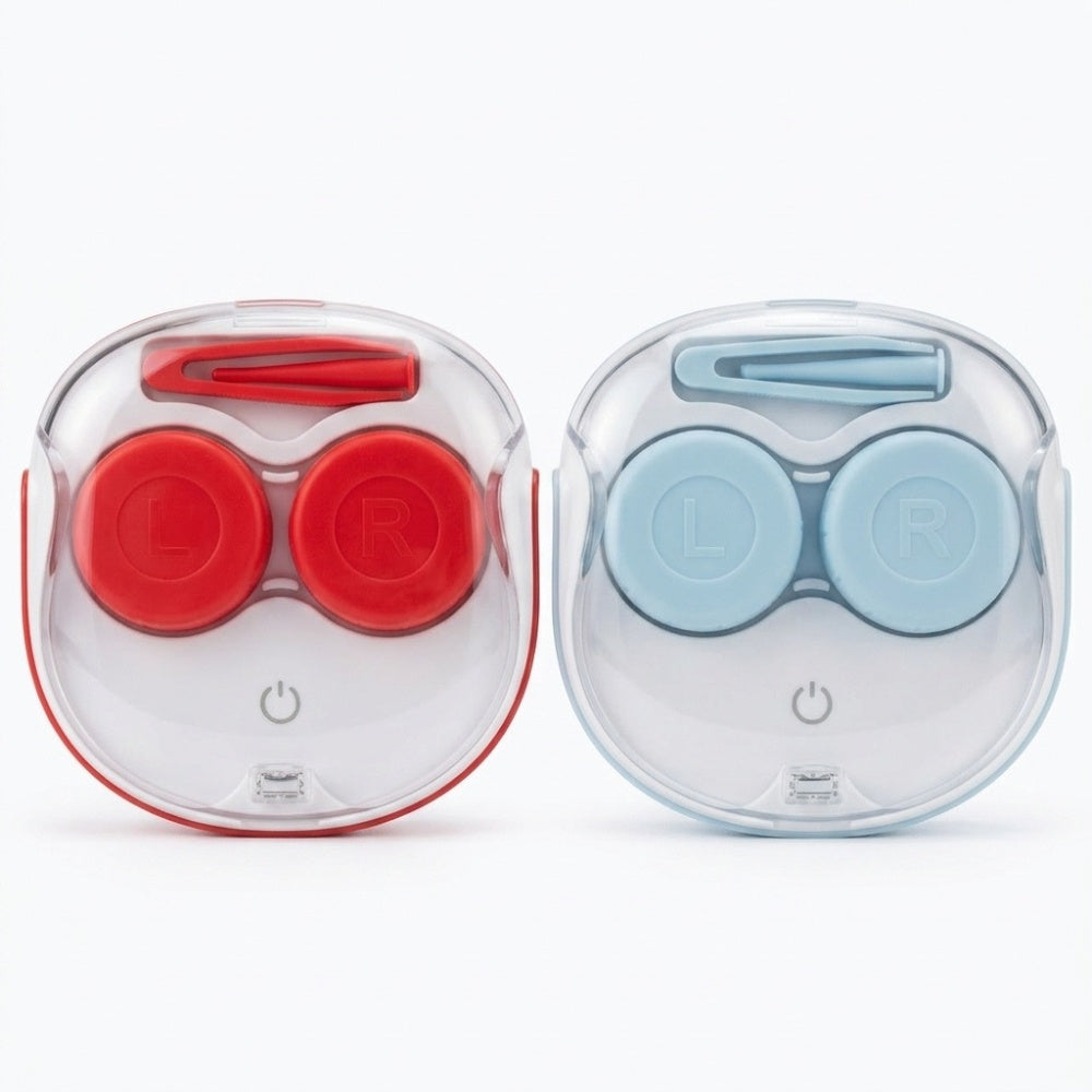 FreshenUp Pure Contact Lens Ultrasonic Cleaner (Red)