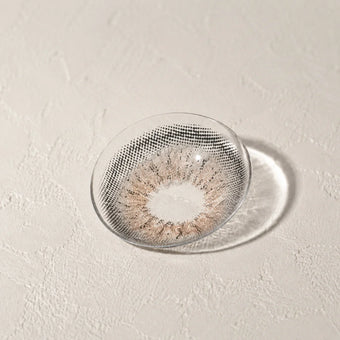 Gray colored contact lens