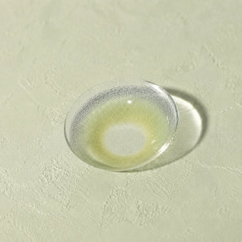 Green colored contact lens