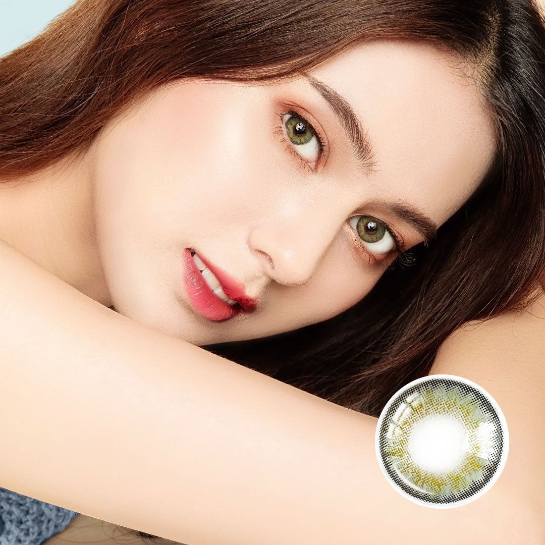 Neo Cosmo My Own Glow Green - FDA approved Colored Contacts | 3 Month