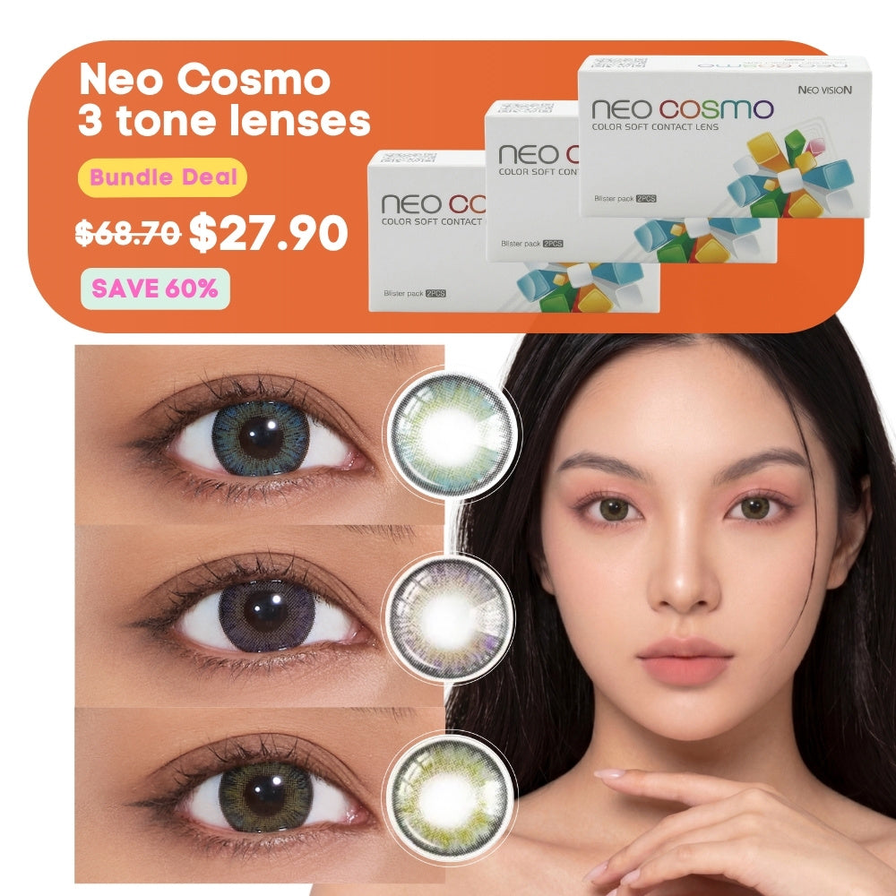 Neo Cosmo 3 Tone Lenses Bundle Set (3-Months)