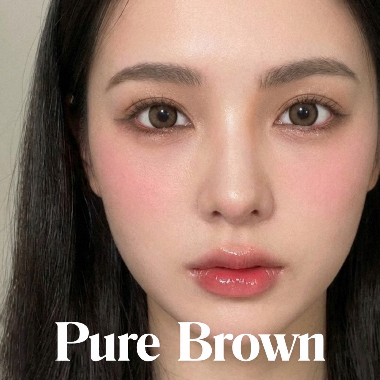 Pure Brown - Natural 2 Tone Brown Lens with Soft Enlargement Effect
