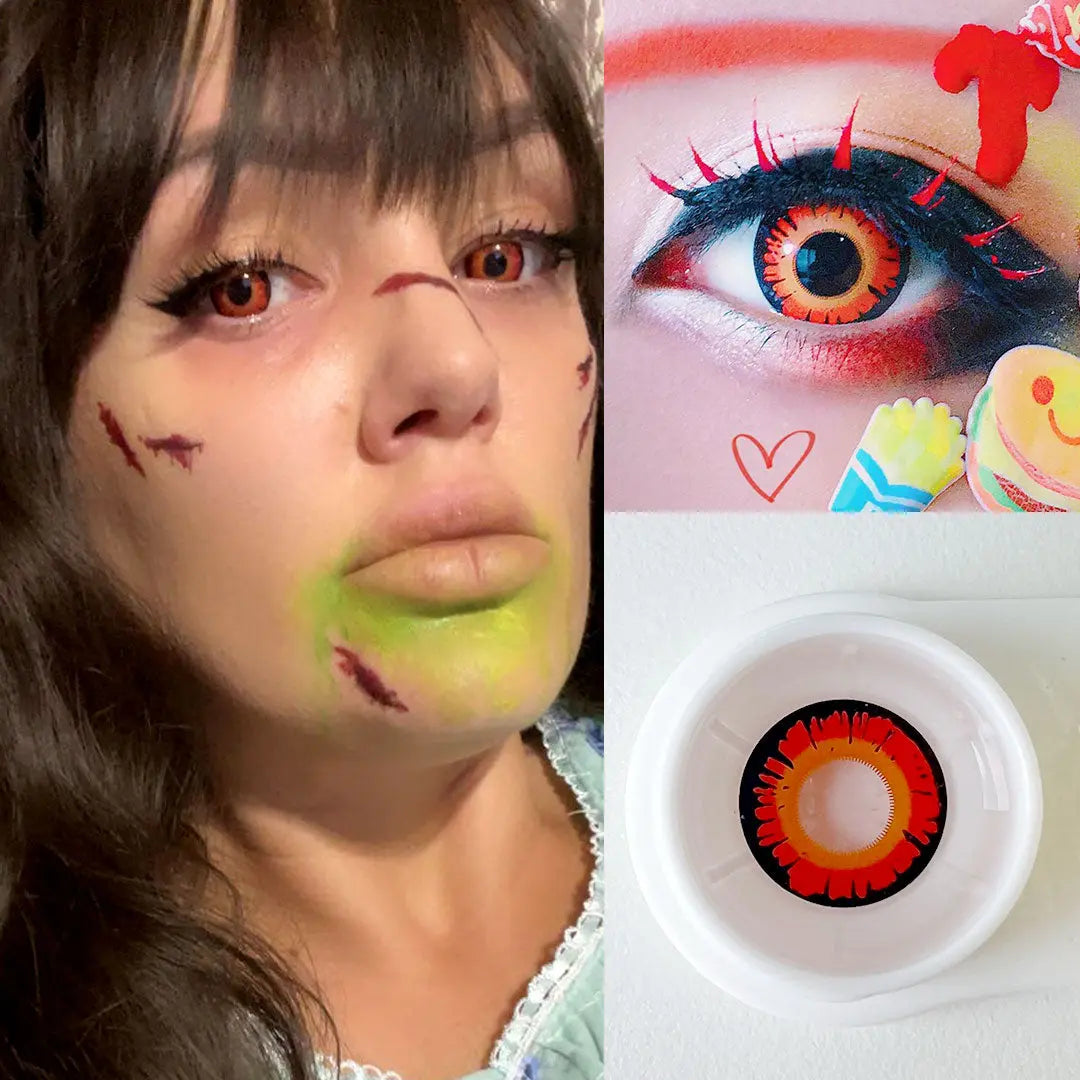 Red Twilight Crazy Lens: Affordable, High-Quality, Eye-Popping Color!
