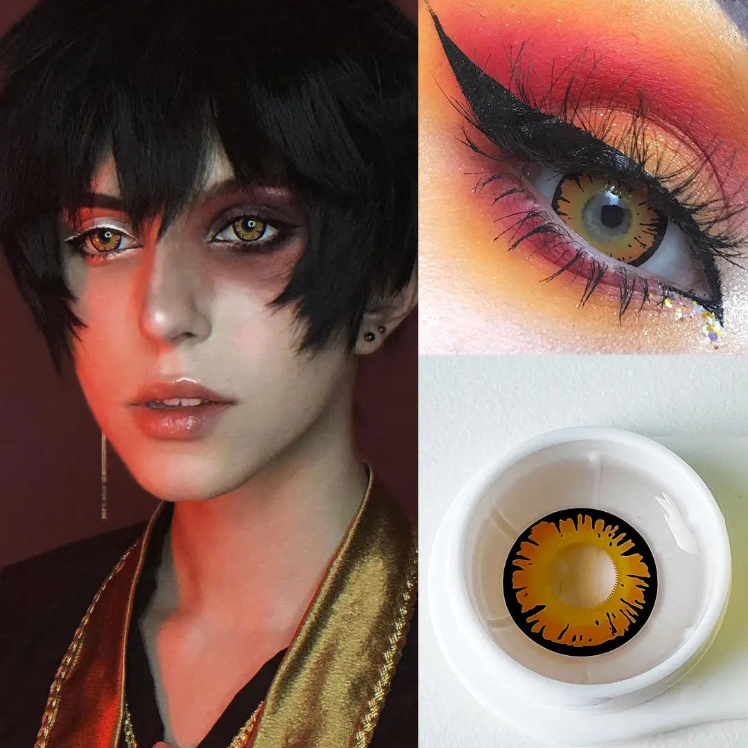 Yellow Twilight Crazy Lens