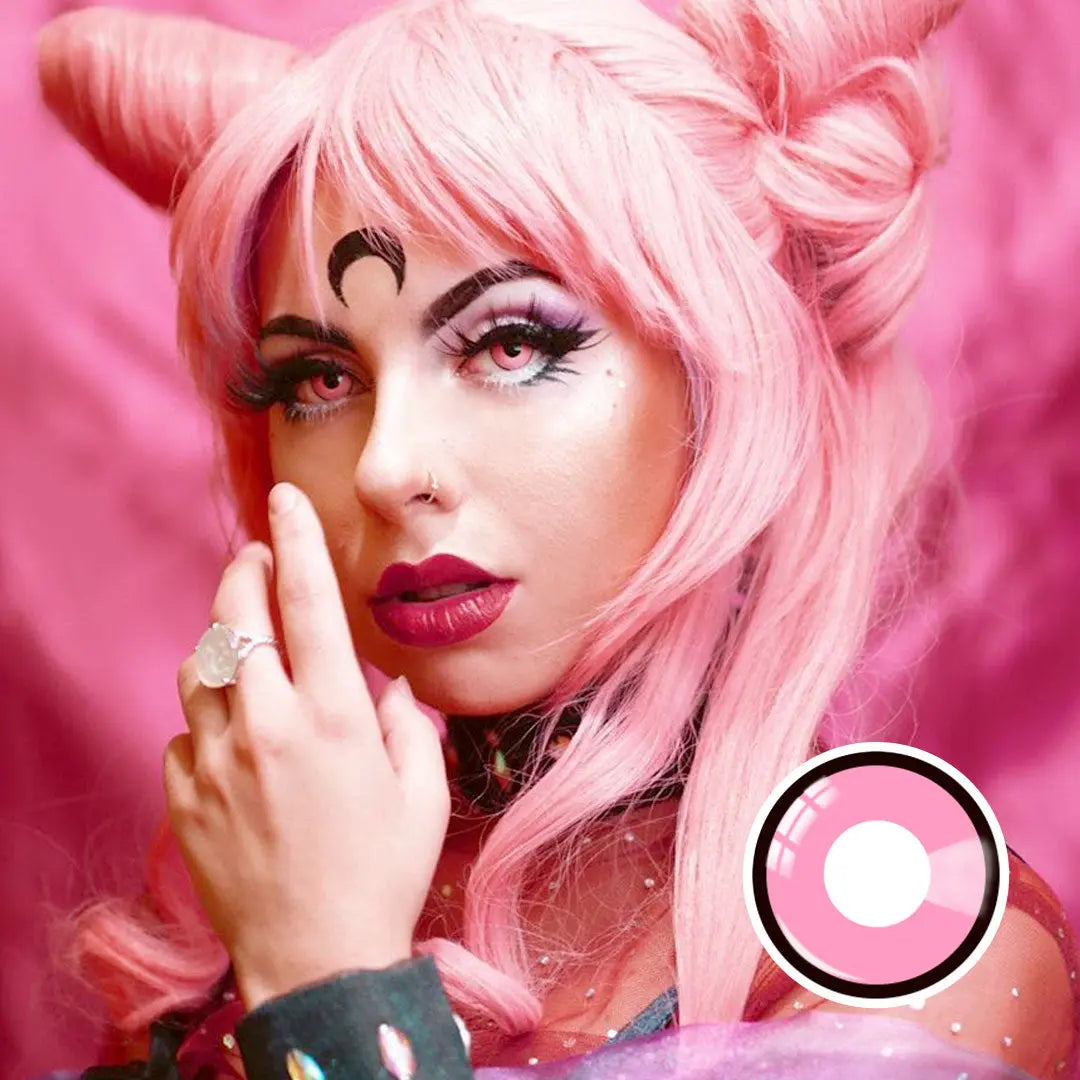 Pink Manson Crazy Lens