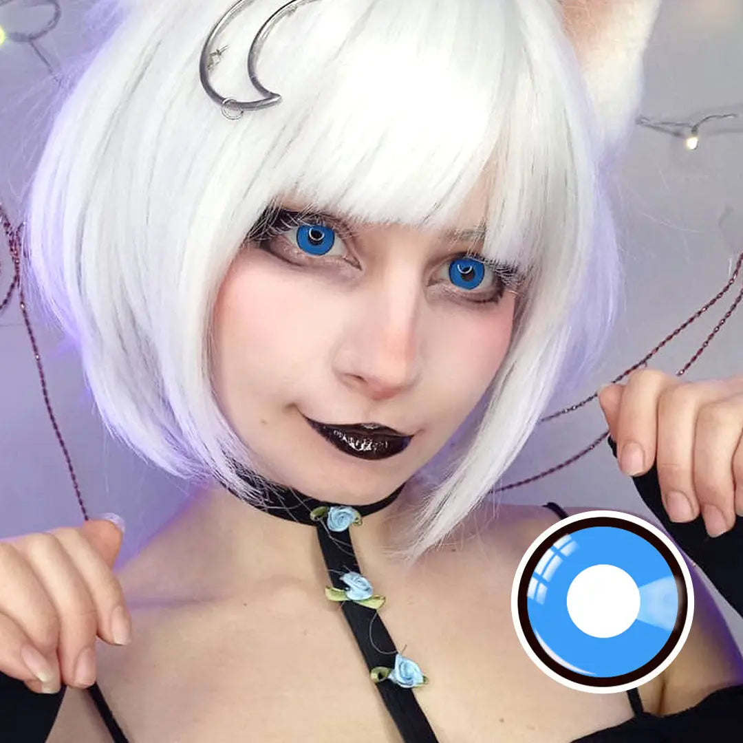 Blue Manson Crazy Contact Lens | Honeycolor.com