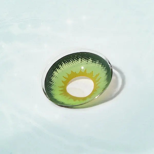 Green Werewolf Colored Contact Lenses for Halloween and Cosplay