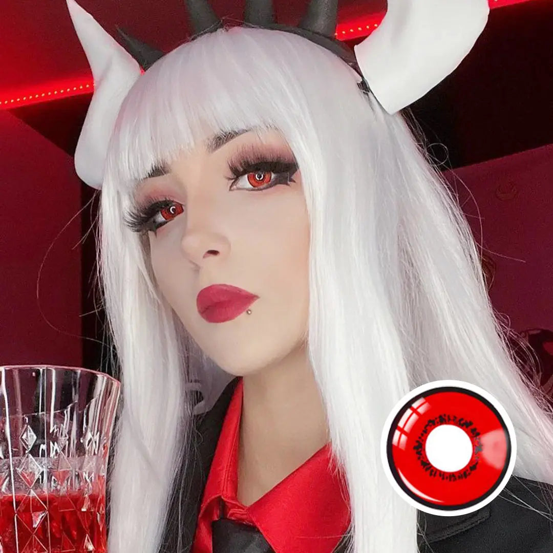 Tokyo Ghoul Touka Red Anime Lens - HoneyColor