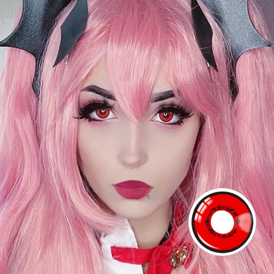 Tokyo Ghoul Touka Red Anime Lens - HoneyColor