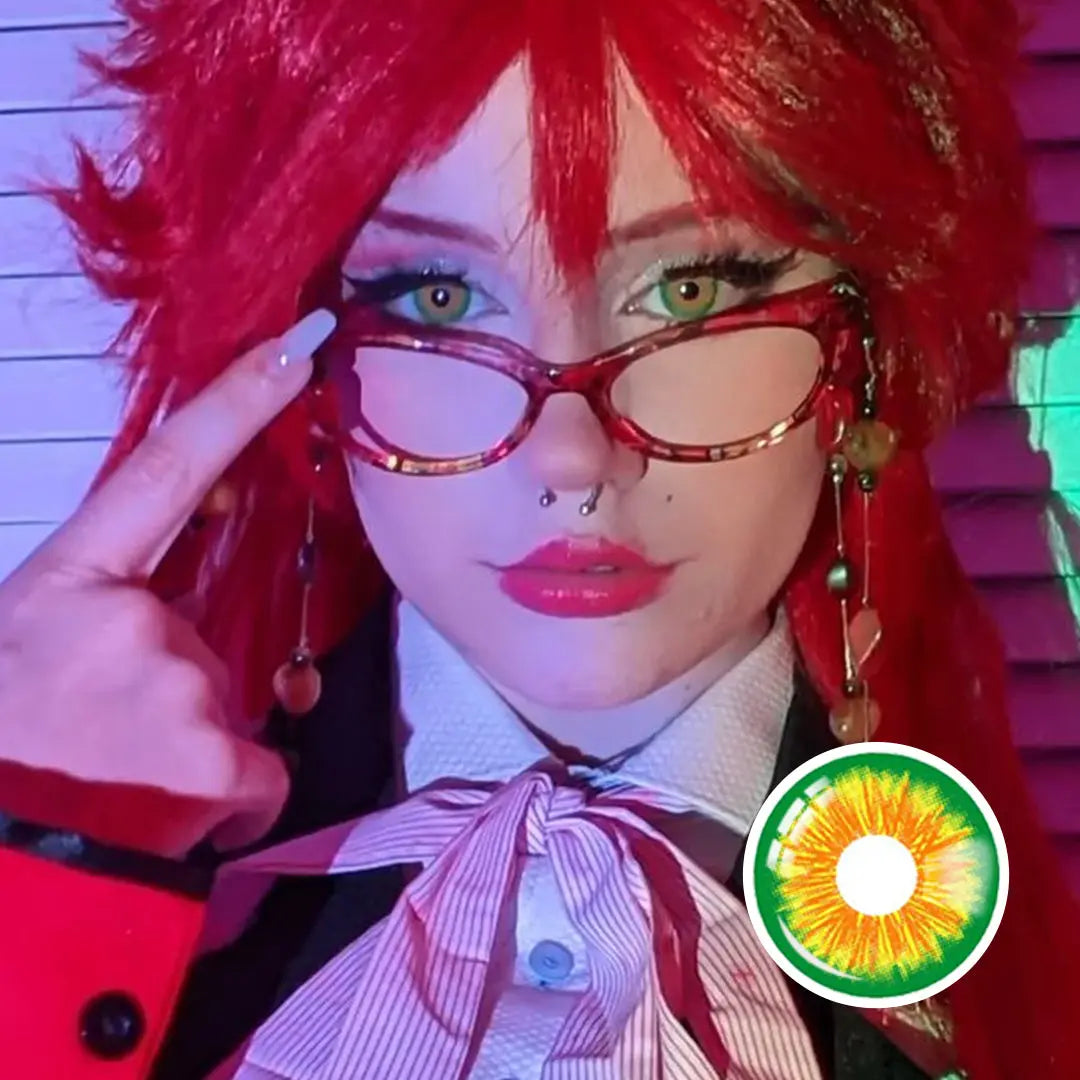 Hulk Green Horror Lens - HoneyColor