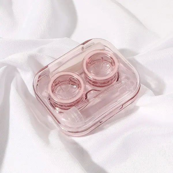 Ins Style Screwless Cap Lens Travel Kit (Pink) - HoneyColor