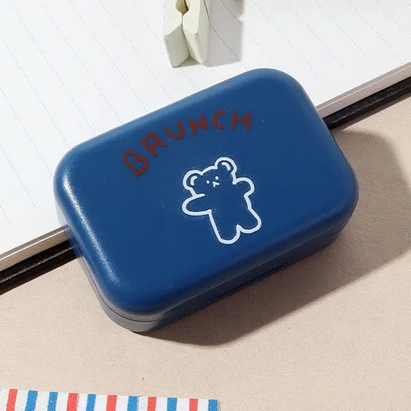 Brunch Bear Lens Travel Kit (Blue) - HoneyColor