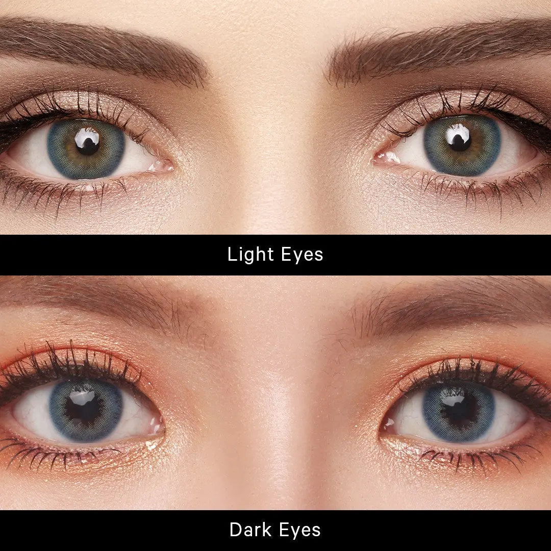 Abstrait Glacier Blue - HoneyColor