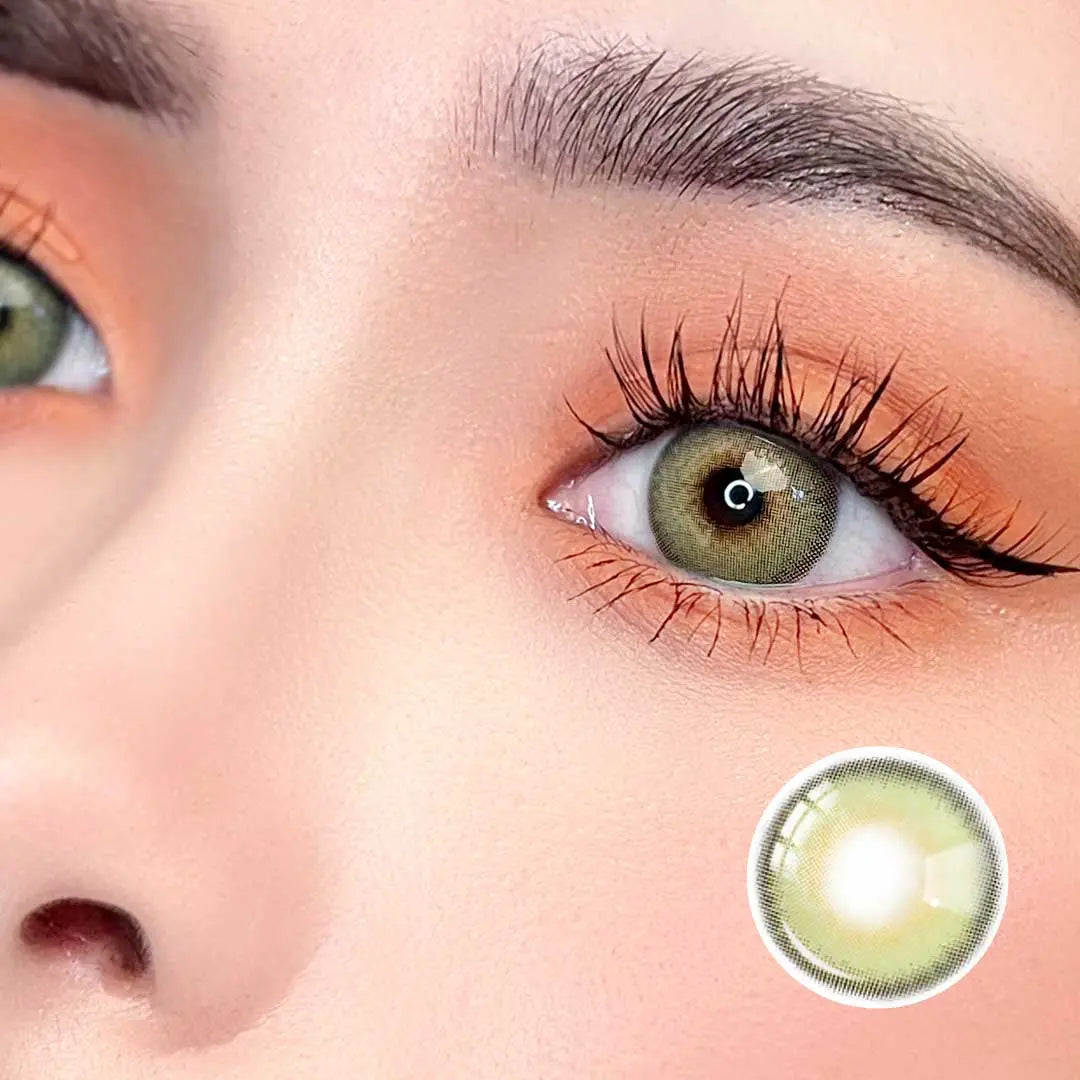 Say Yes Dancing Green - Light Green Colored Contacts | 6 Month