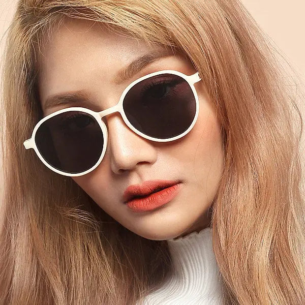 VEU Revi Sunglasses 0063 58 White - HoneyColor